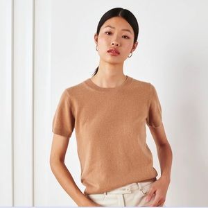 Quince Mongolian Cashmere Tee